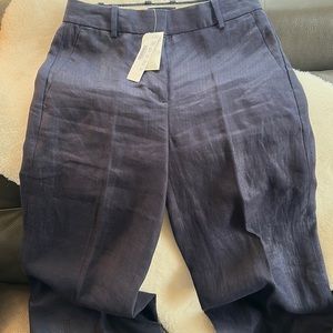 W J Crew Linen Trousers